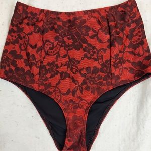 American Apparel High Waisted Bikini bottom